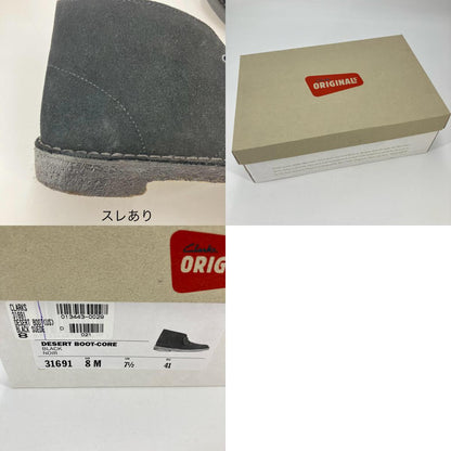 Clarks | クラークス DESERT BOOT ブーツ 31691 ブラック 26.5cm【イオン広店】