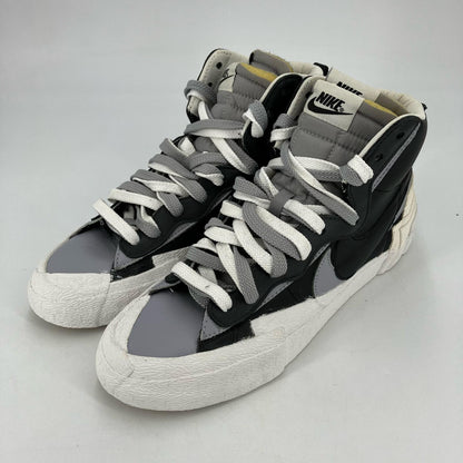 NIKE | ナイキ sacai × NIKE BLAZER MID スニーカー BV0072-002 ブラック 26.5cm【イオン広店】