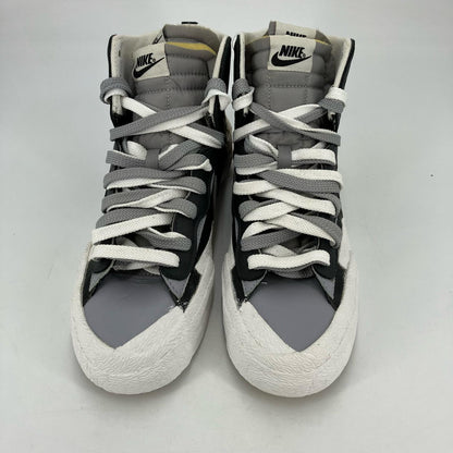 NIKE | ナイキ sacai × NIKE BLAZER MID スニーカー BV0072-002 ブラック 26.5cm【イオン広店】