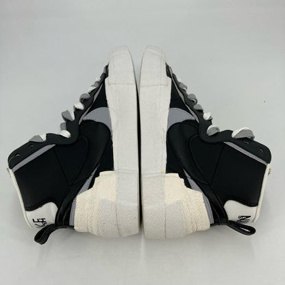 NIKE | ナイキ sacai × NIKE BLAZER MID スニーカー BV0072-002 ブラック 26.5cm【イオン広店】