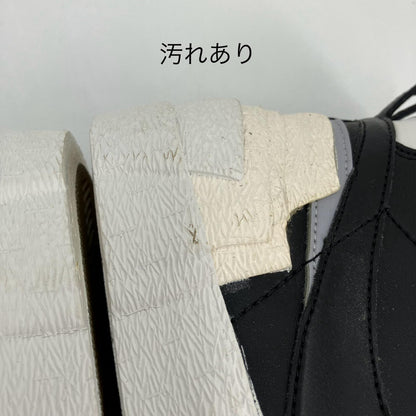 NIKE | ナイキ sacai × NIKE BLAZER MID スニーカー BV0072-002 ブラック 26.5cm【イオン広店】