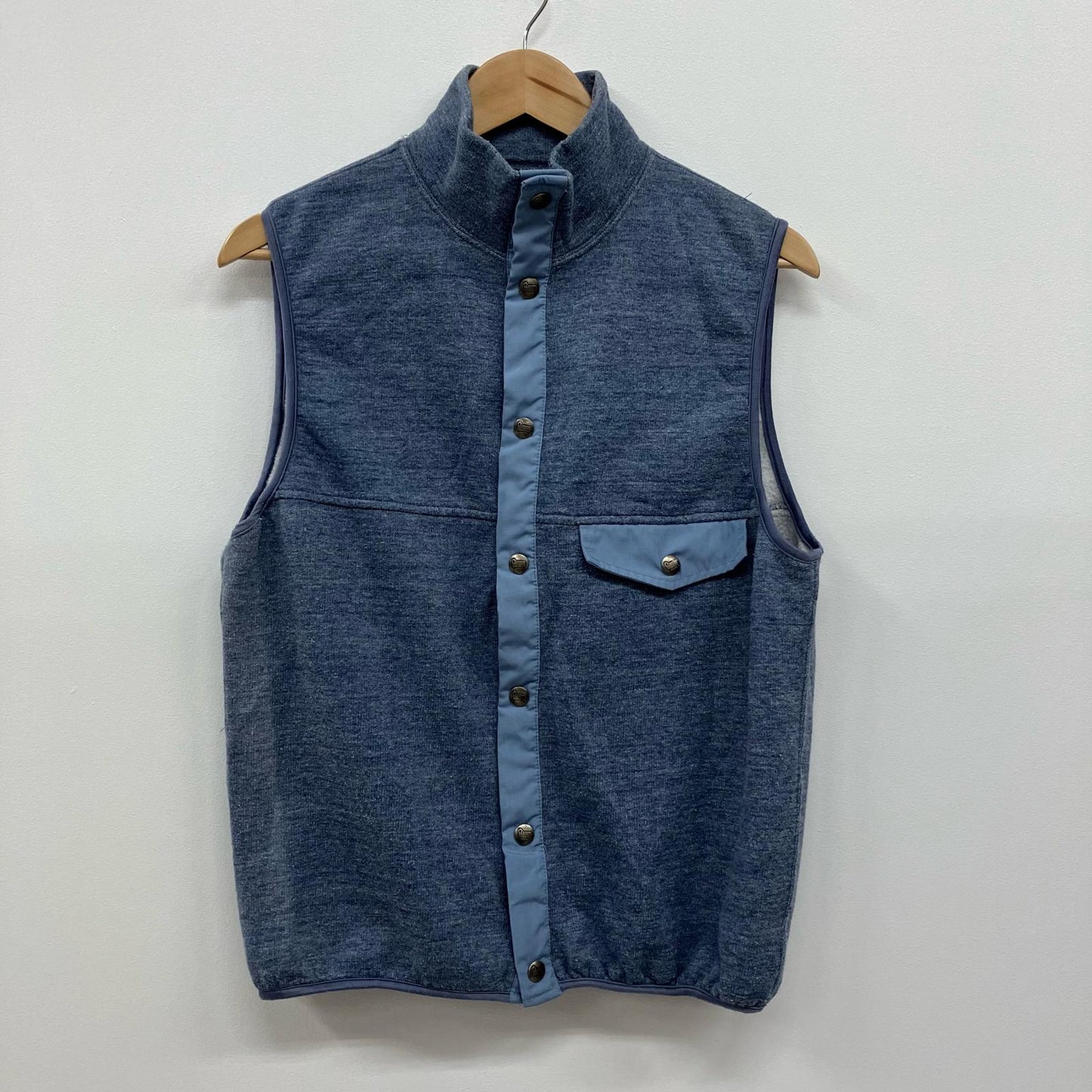 WOOLRICH WOOLEN MILLS | ウールリッチウーレンミルズ ベスト ブルー サイズ：M【イオン広店】