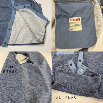 WOOLRICH WOOLEN MILLS | ウールリッチウーレンミルズ ベスト ブルー サイズ：M【イオン広店】