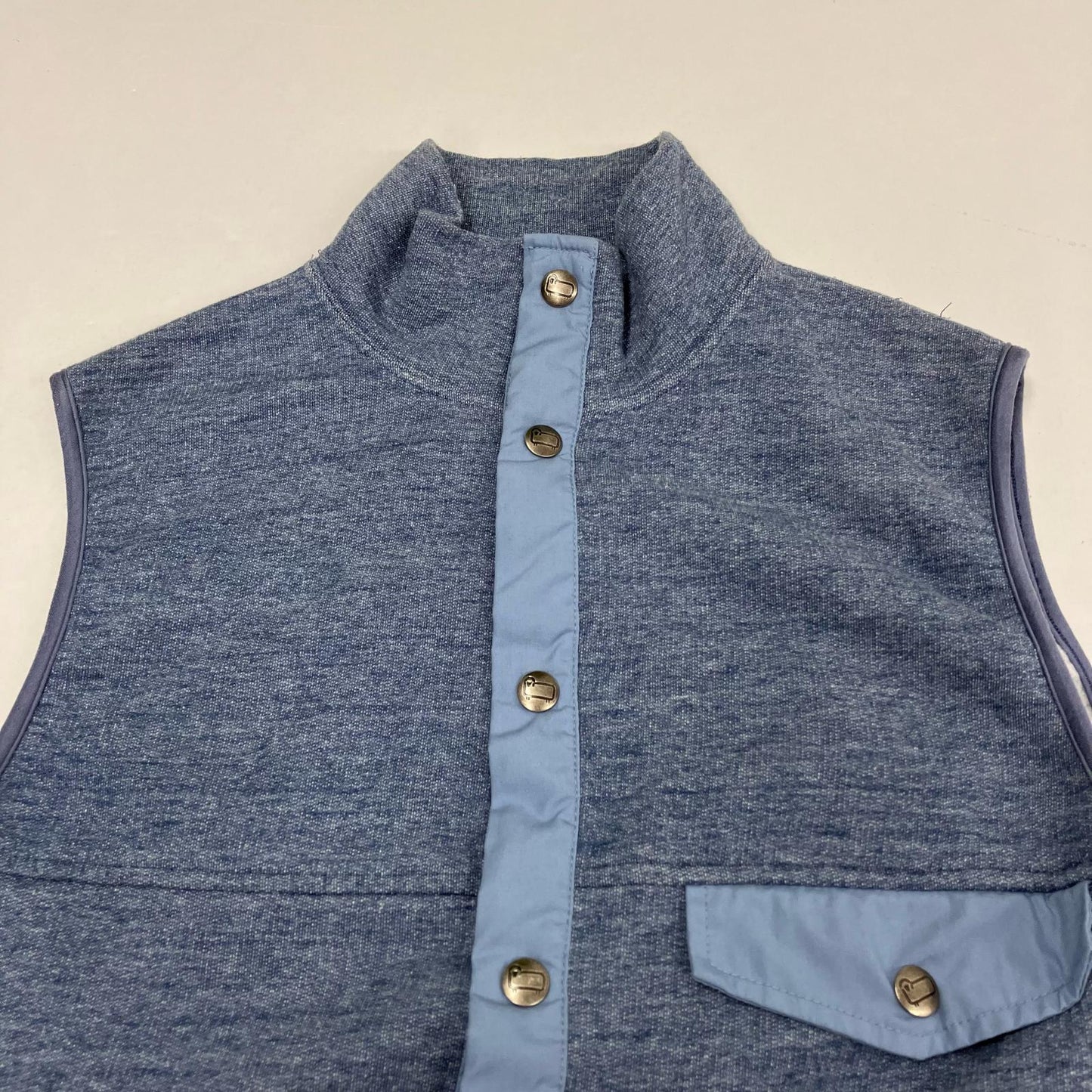 WOOLRICH WOOLEN MILLS | ウールリッチウーレンミルズ ベスト ブルー サイズ：M【イオン広店】
