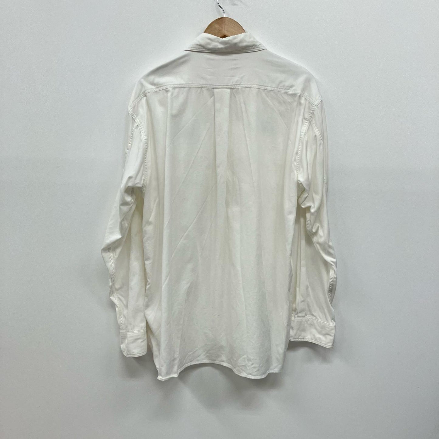 RADIALL | ラディアル IPPUKU - REGULAR COLLARED SHIRT 長袖シャツ RAD-24SS-SH014 ホワイト サイズ：L【イオン広店】