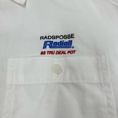 RADIALL | ラディアル IPPUKU - REGULAR COLLARED SHIRT 長袖シャツ RAD-24SS-SH014 ホワイト サイズ：L【イオン広店】