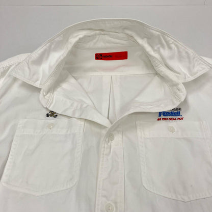 RADIALL | ラディアル IPPUKU - REGULAR COLLARED SHIRT 長袖シャツ RAD-24SS-SH014 ホワイト サイズ：L【イオン広店】