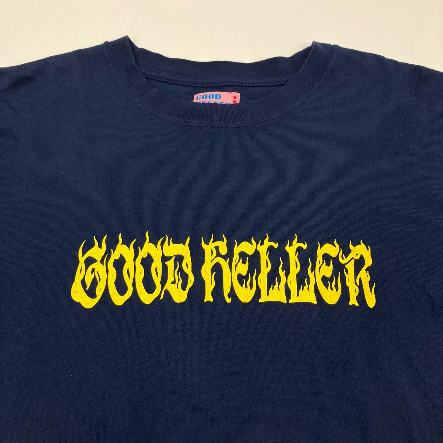 GOOD HELLER 長袖Ｔシャツ ネイビー サイズ：L【イオン広店】