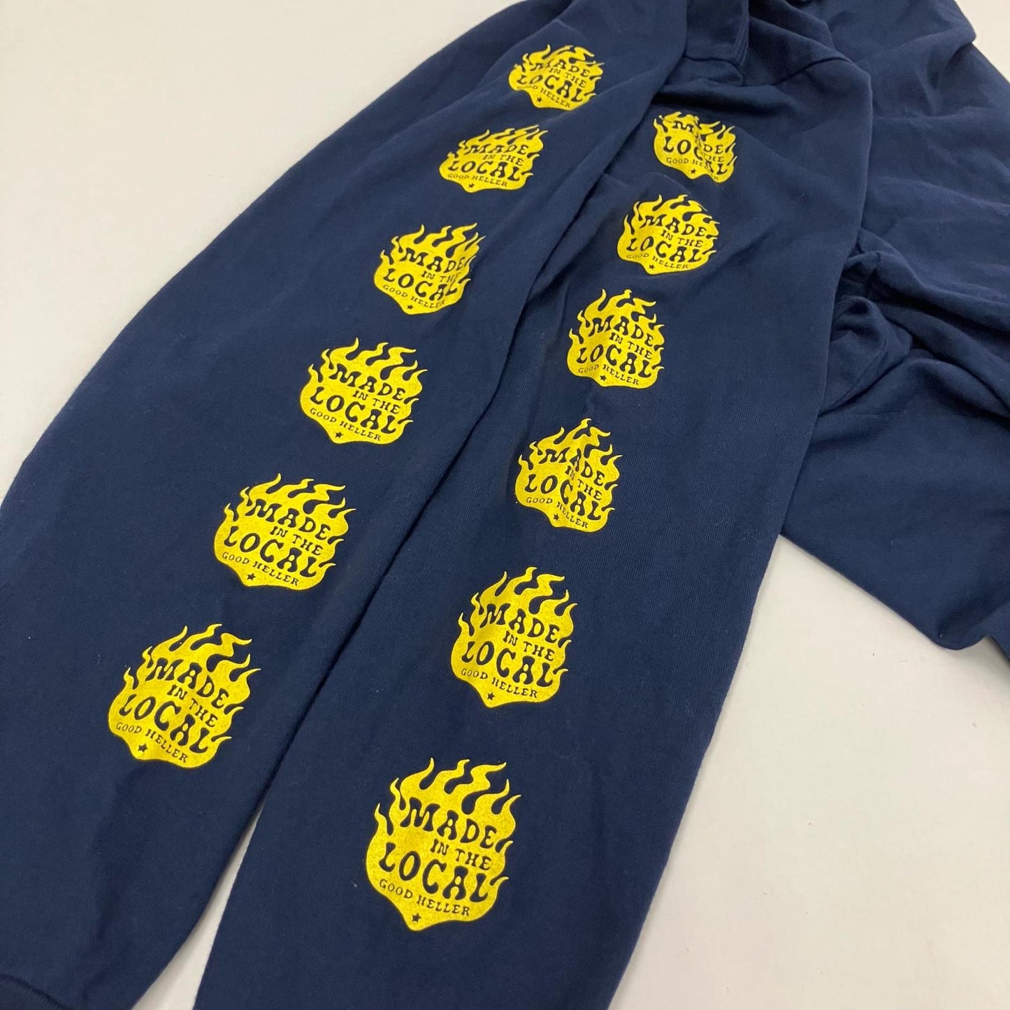 GOOD HELLER 長袖Ｔシャツ ネイビー サイズ：L【イオン広店】