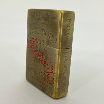 ZIPPO | ジッポ マルボロ 日本上陸50周年 1924年パケモデル ライター ゴールド【イオン広店】