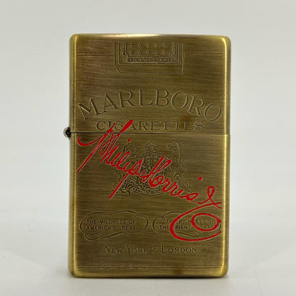 ZIPPO | ジッポ マルボロ 日本上陸50周年 1924年パケモデル ライター ゴールド【イオン広店】