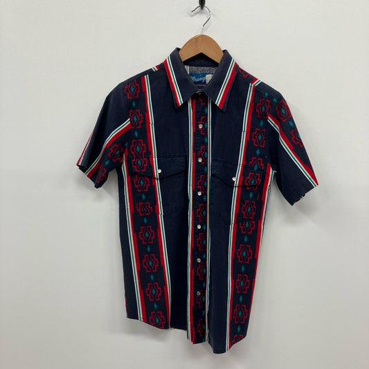 Wrangler | ラングラー 半袖シャツ ネイビー サイズ：L【イオン広店】