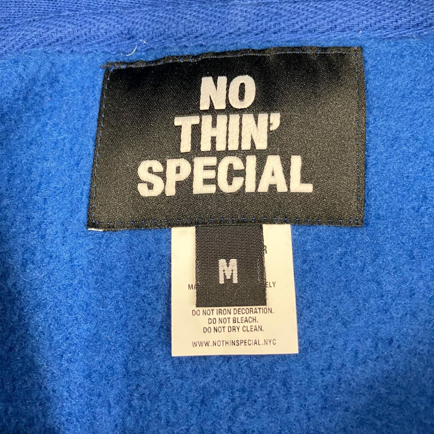 COFFEE CUP Hoodie NOTHIN' SPECIAL パーカー ブルー サイズ：M【イオン広店】