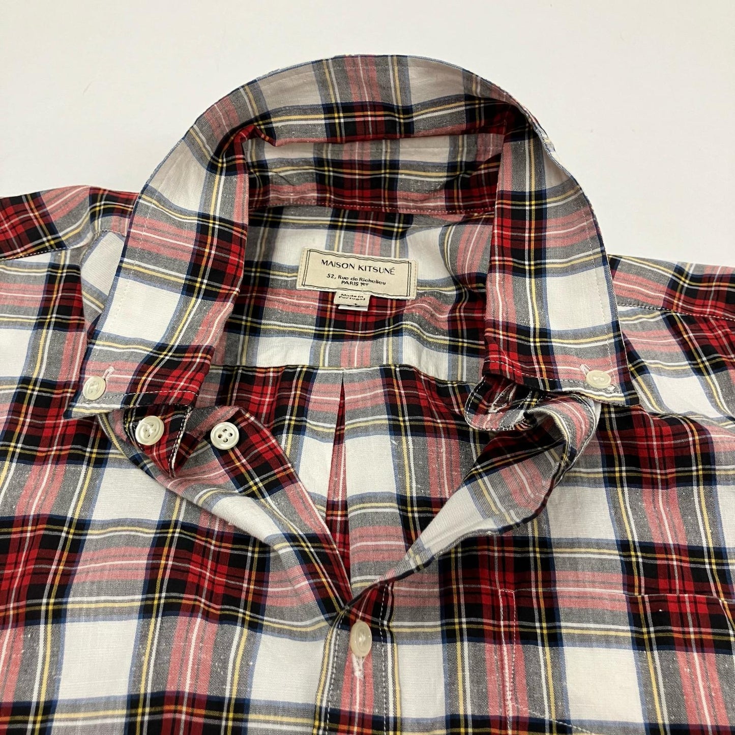 MAISON KITSUNE | メゾンキツネ 長袖シャツ KMH-0404-A サイズ：38【イオン広店】