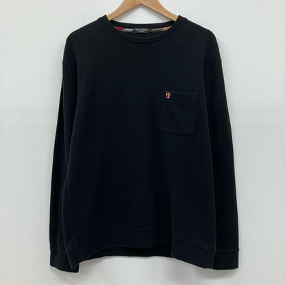 BLACK LABEL CRESTBRIDGE | ブラックレーベルクレストブリッジ スウェット 51P16-815-09 ブラック サイズ：L【イオン広店】