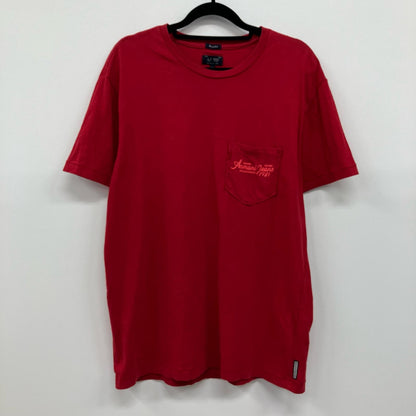 ARMANI JEANS | アルマーニ・ジーンズ 半袖Ｔシャツ レッド【イオン広店】