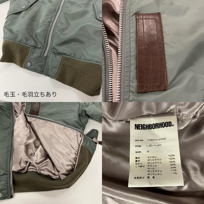NEIGHBORHOOD | ネイバーフッド ミリタリーコート 172SZNH-JKM06 カーキ サイズ：M【イオン広店】