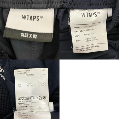 W)TAPS | ダブルタップス TRACKS SHORTS/SHORTS ショートパンツ 201TQDT-PTM02 ブラック サイズ：2【イオン広店】