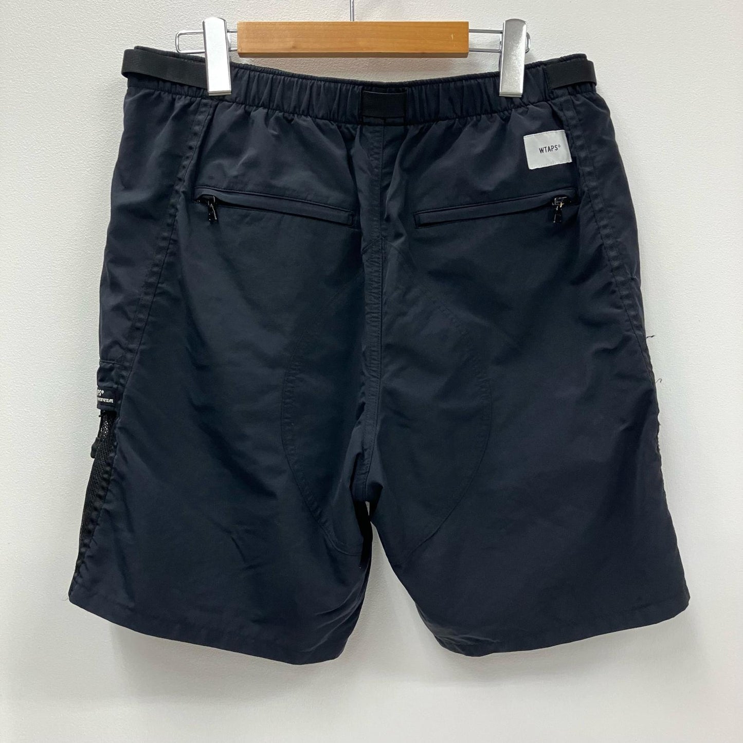 W)TAPS | ダブルタップス TRACKS SHORTS/SHORTS ショートパンツ 201TQDT-PTM02 ブラック サイズ：2【イオン広店】
