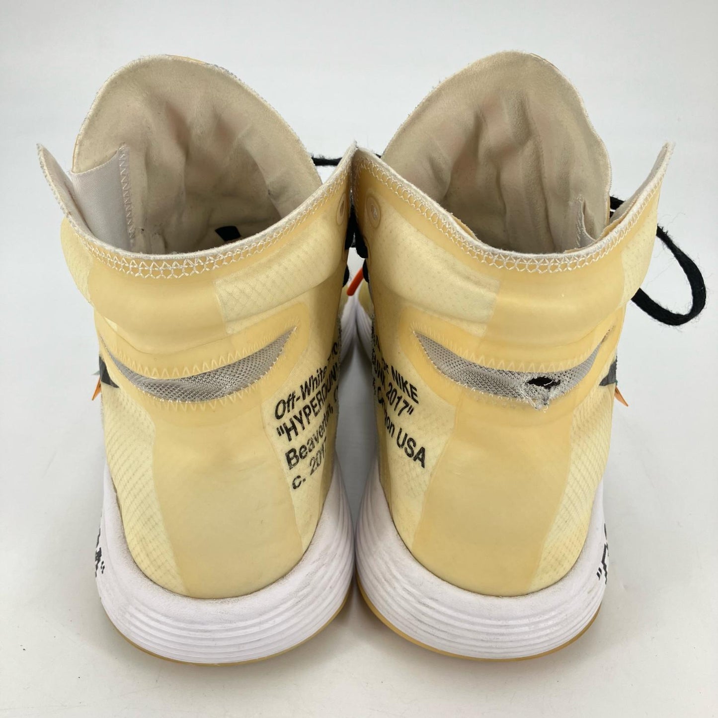 NIKE | ナイキ OFF-WHITE × NIKE THE TEN REACT スニーカー AJ4578-100 ホワイト 28cm【イオン広店】