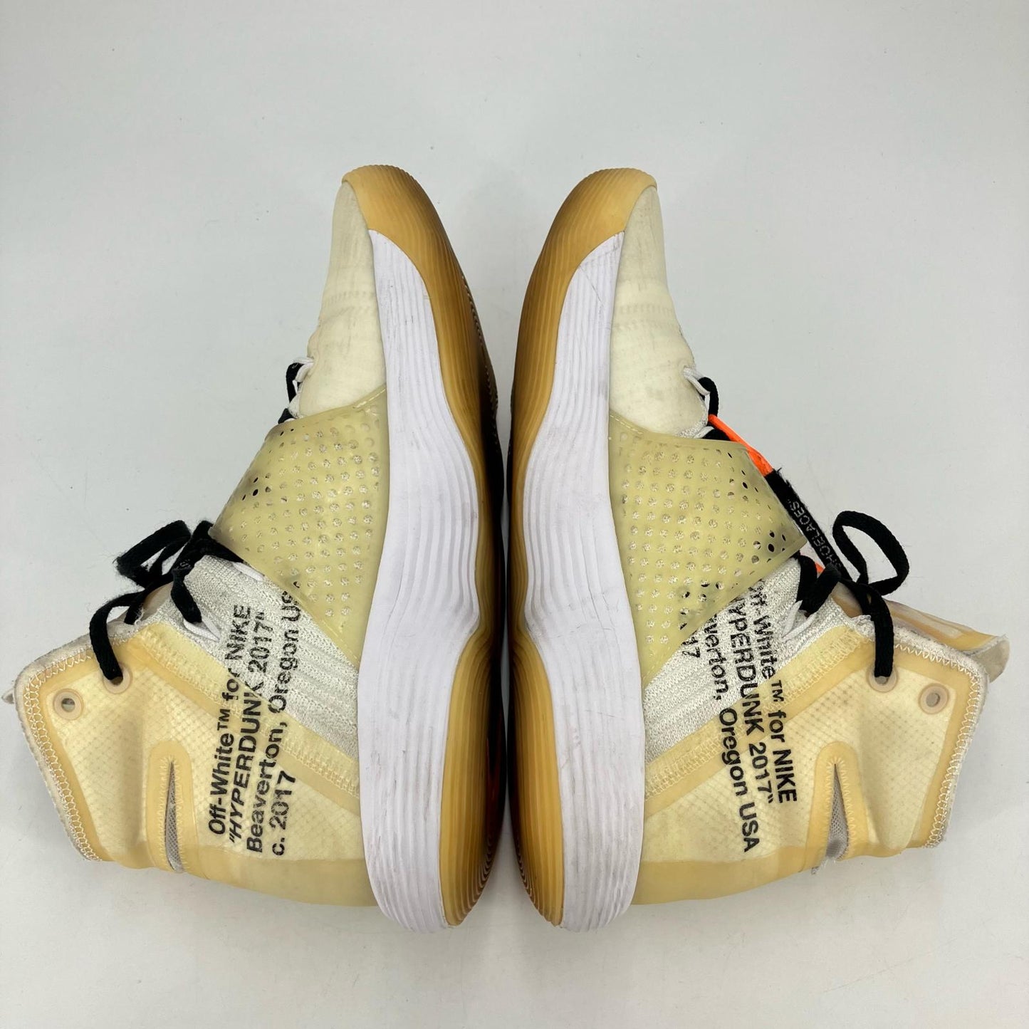 NIKE | ナイキ OFF-WHITE × NIKE THE TEN REACT スニーカー AJ4578-100 ホワイト 28cm【イオン広店】