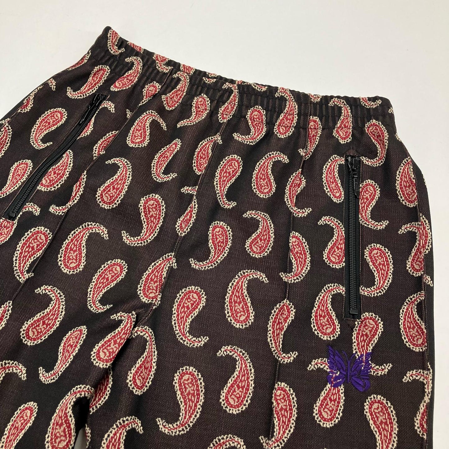 Needles | ニードルス Track Pant - Poly paisley パンツ QV316 サイズ：XS【イオン広店】