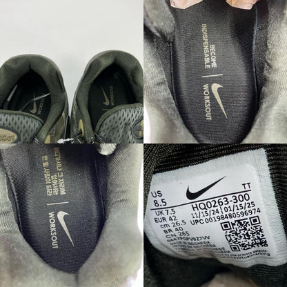 NIKE | ナイキ Worksout × Nike Air Max 95 スニーカー HQ0263-300 カーキ 26.5cm【イオン広店】