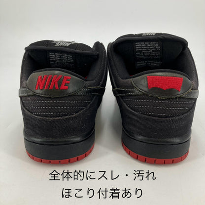NIKE SB | ナイキエスビー Levi's × Nike SB Dunk Low Pro Premium スニーカー 573901-001 ブラック 27cm【イオン広店】
