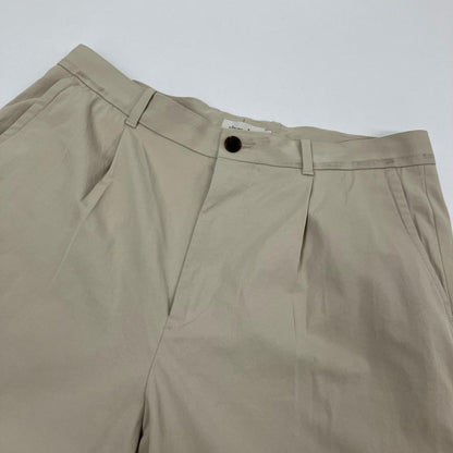 Steven Alan | スティーブンアラン DRY TWILL SUPER BAGGY TAPERED PANTS-JUST チノパンツ 8114-217-0631 ベージュ サイズ：XL【イオン広店】