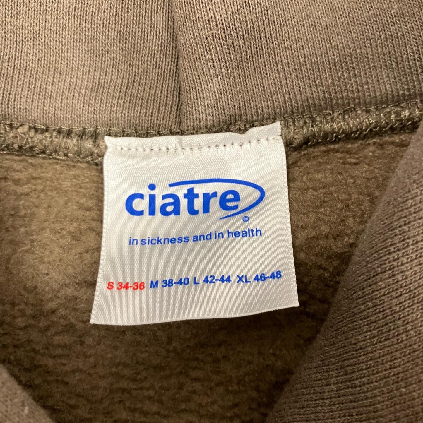 ciatre | シアター パーカー ブラウン サイズ：S【イオン広店】