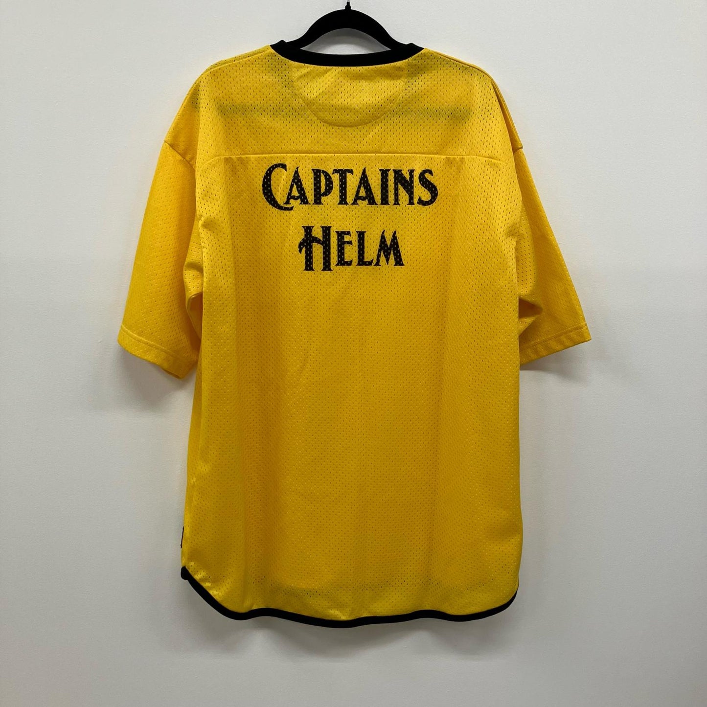 CAPTAINS HELM | キャプテンズヘルム メッシュシャツ 半袖Ｔシャツ イエロー サイズ：L【イオン広店】