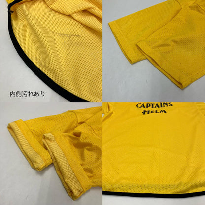 CAPTAINS HELM | キャプテンズヘルム メッシュシャツ 半袖Ｔシャツ イエロー サイズ：L【イオン広店】