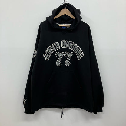 プルオーバーパーカー 年式:90S パーカー ブラック サイズ：XXL【イオン広店】