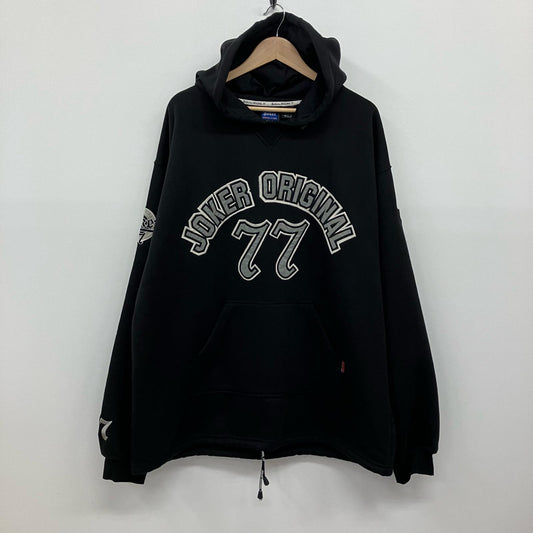 プルオーバーパーカー 年式:90S パーカー ブラック サイズ：XXL【イオン広店】