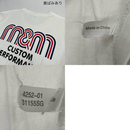 M&M CUSTOM PERFORMANCE | エムアンドエムカスタムパフォーマンス 半袖Ｔシャツ ホワイト サイズ：XL【イオン広店】