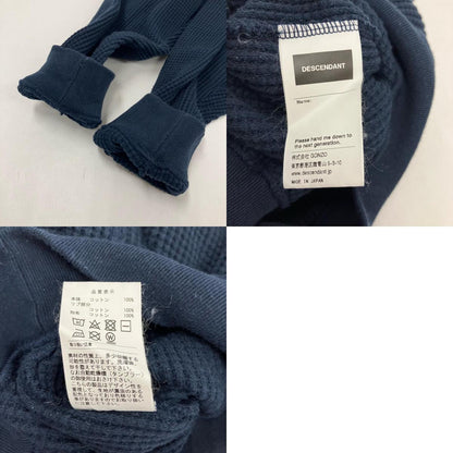 DESCENDANT | ディセンダント DORSAL HOODY パーカー ネイビー サイズ：3【イオン広店】