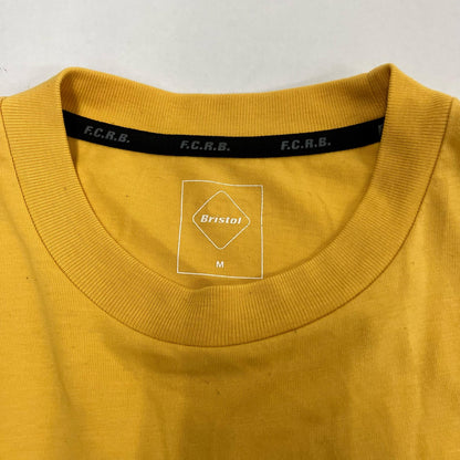 FCRB | エフシーアールビー L/S AUTHENTIC TEAM POCKET TEE 長袖Ｔシャツ FCRB-222073 イエロー サイズ：M【イオン広店】