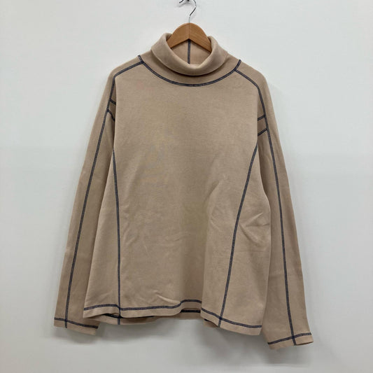C.E | シーイー DBL KNT L/S TEE スウェット CES22CS21 ベージュ サイズ：L【イオン広店】