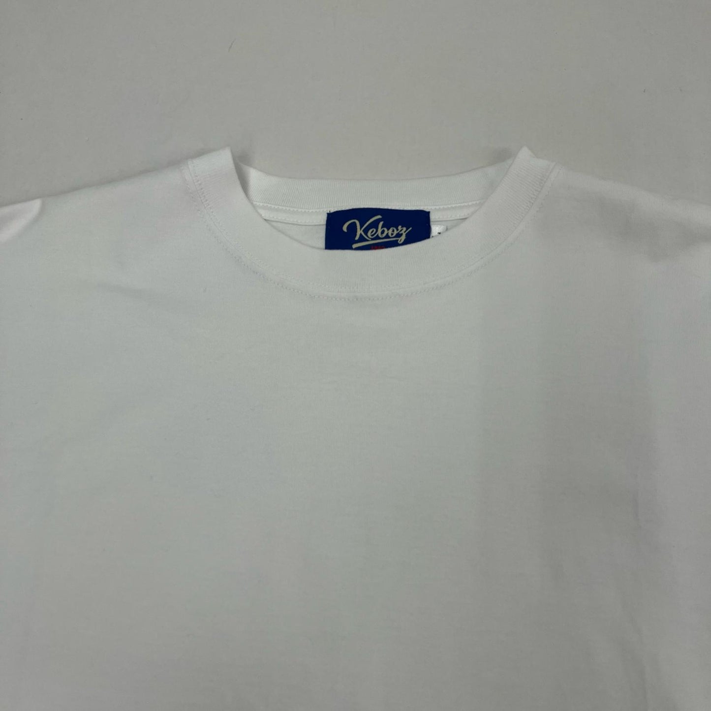 KEBOZ | ケボズ 無地Tee 半袖Ｔシャツ ホワイト サイズ：L【イオン広店】