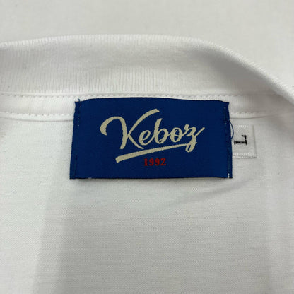 KEBOZ | ケボズ 無地Tee 半袖Ｔシャツ ホワイト サイズ：L【イオン広店】