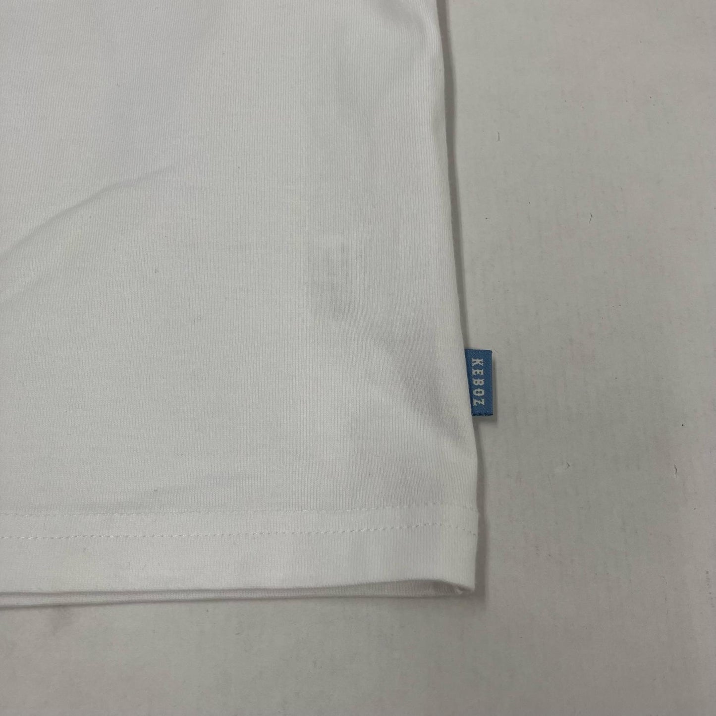 KEBOZ | ケボズ 無地Tee 半袖Ｔシャツ ホワイト サイズ：L【イオン広店】