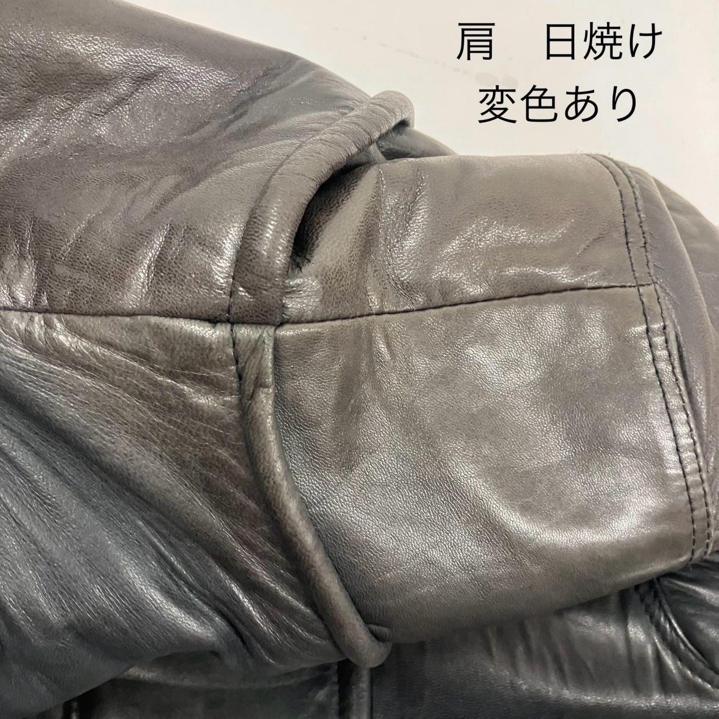RONSON | ロンソン 羊革 レザー ブラック サイズ：M【イオン広店】
