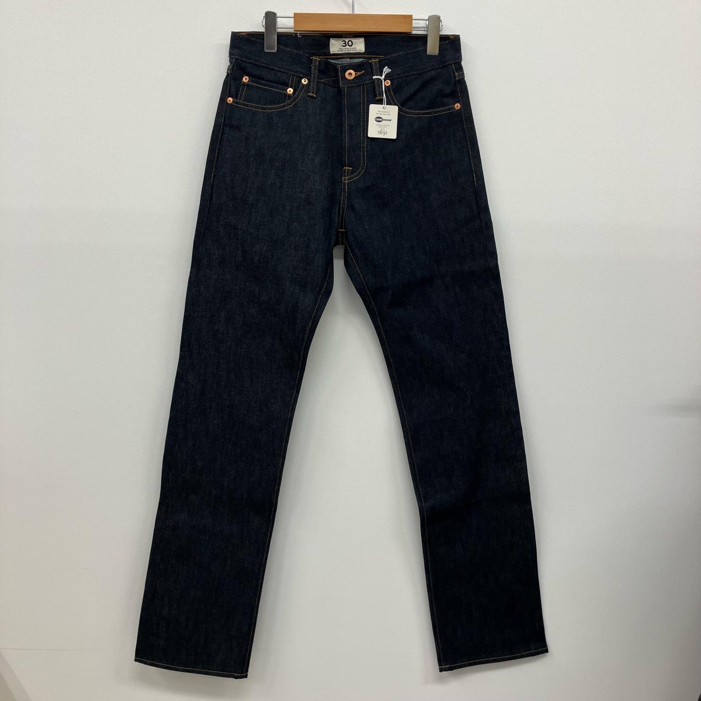 TELLASON | テラソン 14oz CONE DENIM NON-SELVAGE 5 POCKET PANTS デニムパンツ インディゴ サイズ：30【イオン広店】