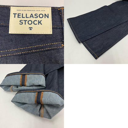 TELLASON | テラソン 14oz CONE DENIM NON-SELVAGE 5 POCKET PANTS デニムパンツ インディゴ サイズ：30【イオン広店】