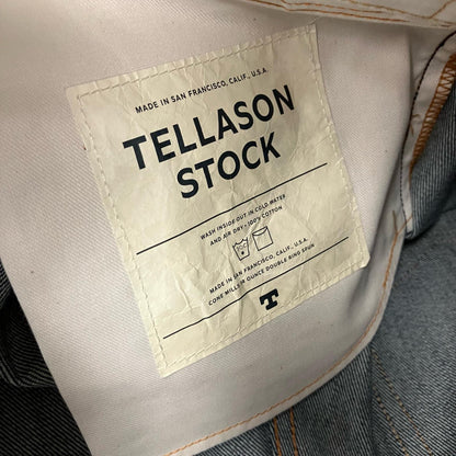 TELLASON | テラソン 14oz CONE DENIM NON-SELVAGE 5 POCKET PANTS デニムパンツ インディゴ サイズ：30【イオン広店】