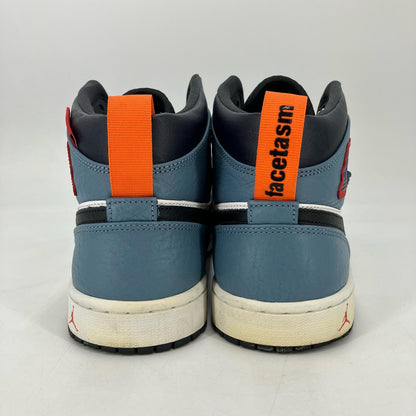 NIKE AIR JORDAN | ナイキ　エアー　ジョーダン FACETASM × Nike Air Jordan 1 Mid White/Navy スニーカー CU2802-100 マルチカラー 29cm【イオン広店】