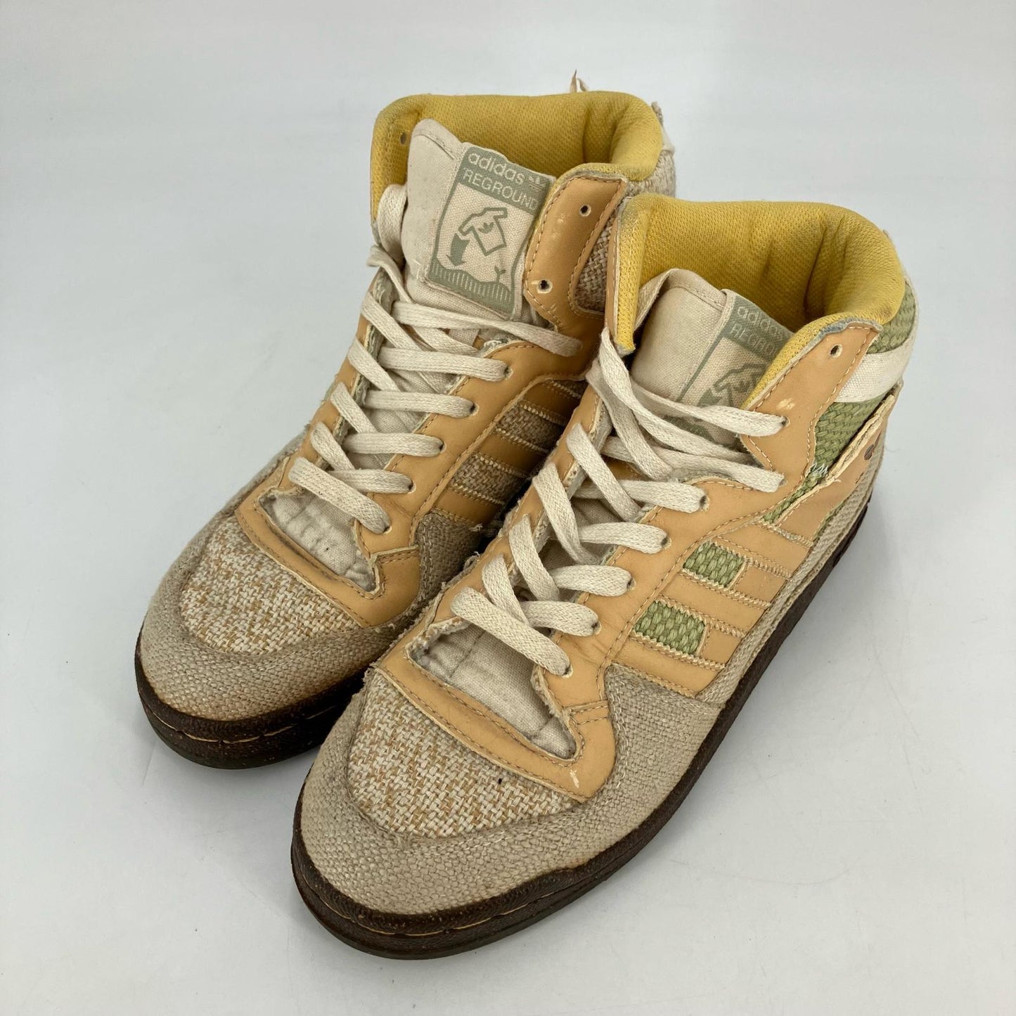 adidas | アディダス Forum Mid Grun スニーカー 019795 ベージュ 26.5cm【イオン広店】