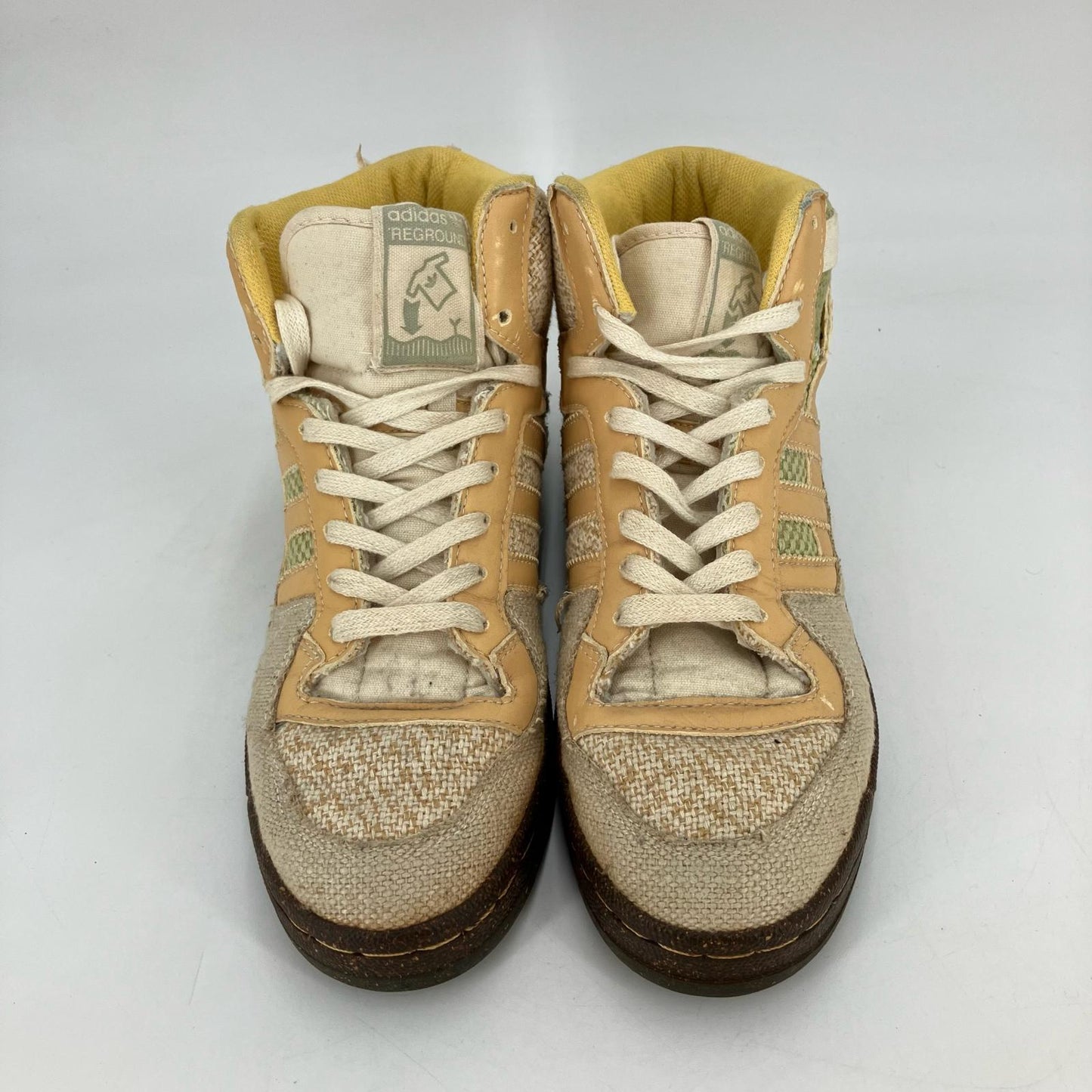 adidas | アディダス Forum Mid Grun スニーカー 019795 ベージュ 26.5cm【イオン広店】