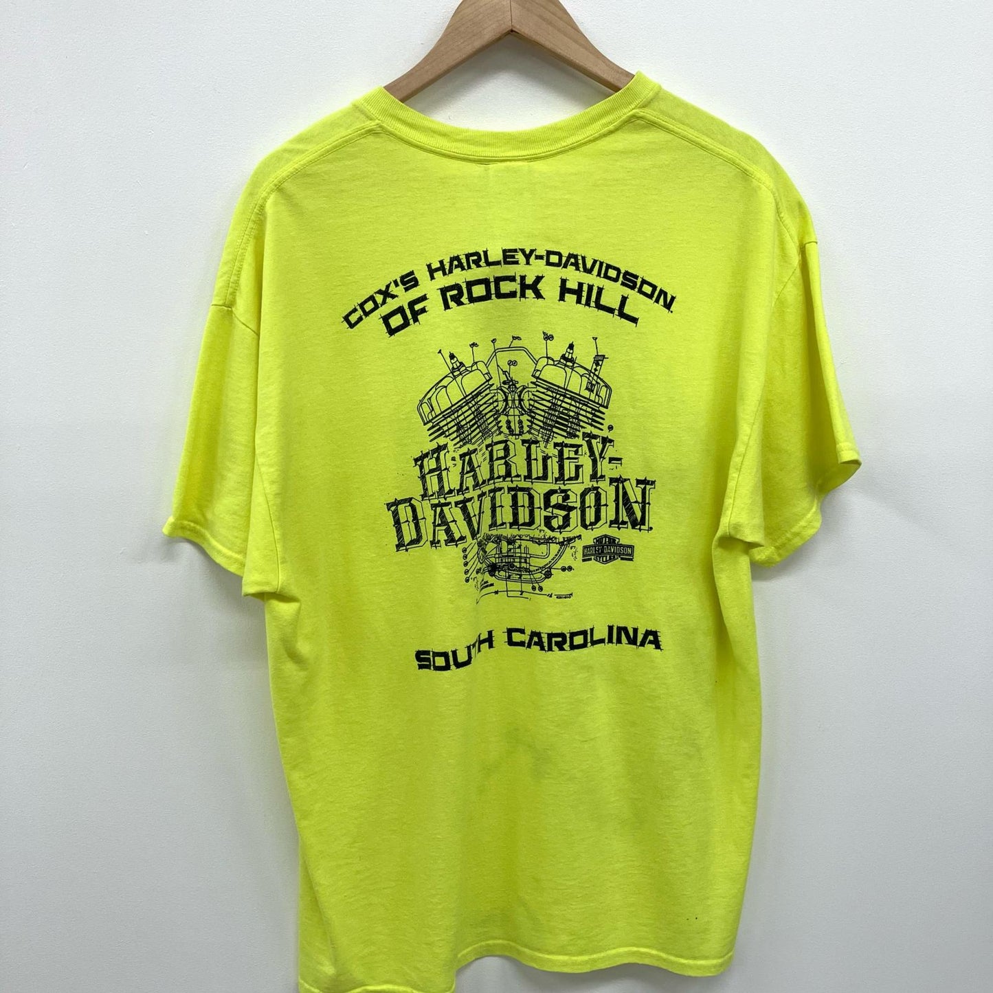 HARLEY-DAVIDSON | ハーレーダビットソン 半袖Ｔシャツ イエロー サイズ：XL【イオン広店】