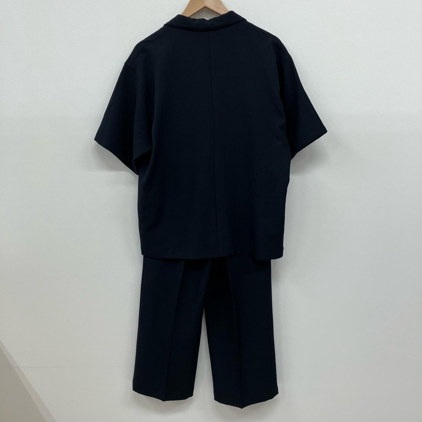 FREAK'S STORE | フリークスストア リネンタッチ ショートスリーブジャケット パンツ セットアップ 1149248900289 ブラック サイズ：S【イオン広店】